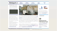Desktop Screenshot of filmexportuk.com